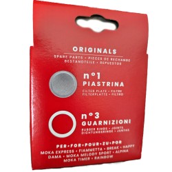 BIALETTI Kit joints et filtre 3-4 tasses