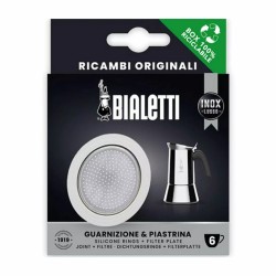 BIALETTI Kit joint et filtre 6 tasses inox